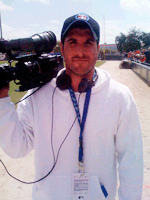 Baseball sports videographer